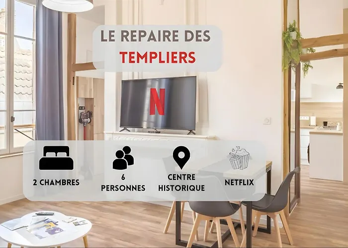 Le Repaire Des Templiers 6 Pers * Troyes